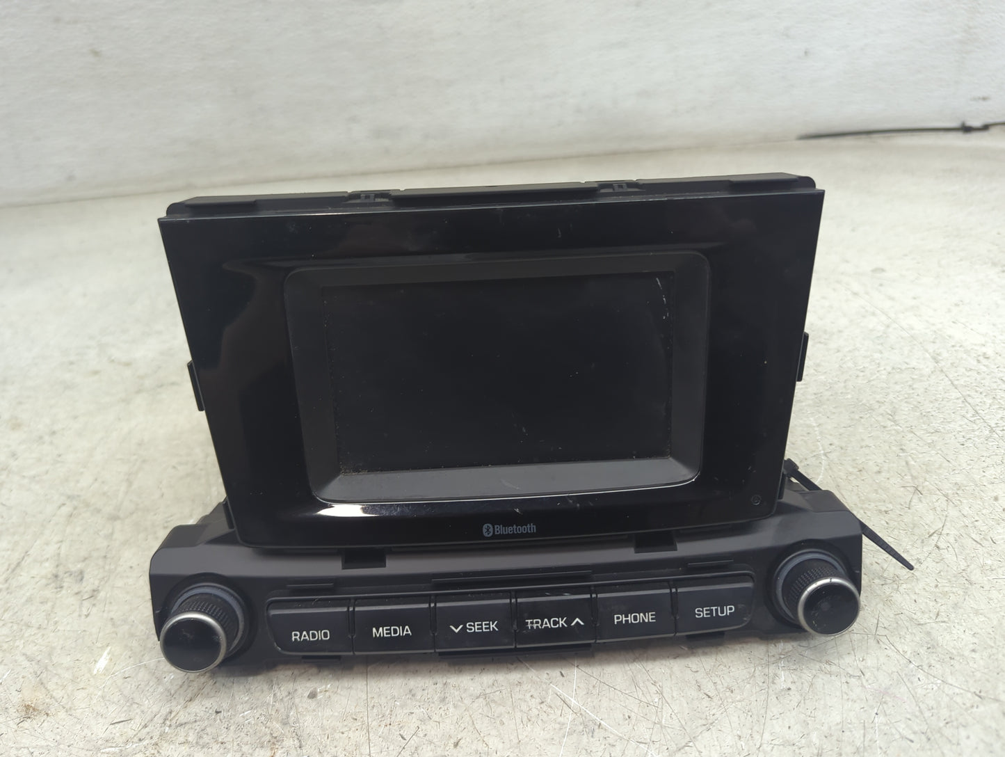 2018-2022 Hyundai Accent Radio AM FM Cd Player Receiver Replacement P/N:96180J0060URD AC910JOAN Fits Fits 2018 2019 2020 202