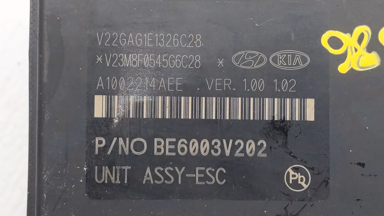 2018-2019 Hyundai Accent ABS Pump Control Module Replacement P/N:58920-H9220 Fits Fits 2018 2019 OEM Used Auto Parts - Oemus