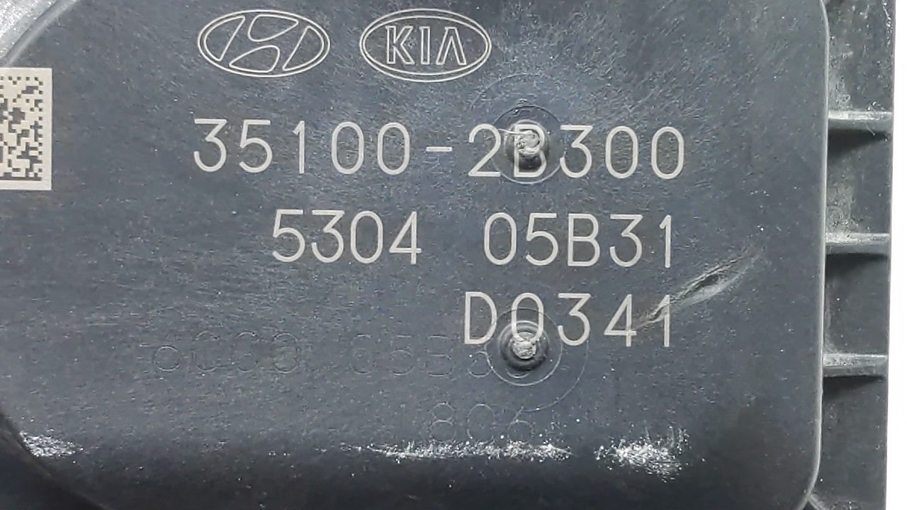 2012-2019 Hyundai Accent Throttle Body P/N:5302-1S02 35100-2B300 Fits Fits 2012 2013 2014 2015 2016 2017 2018 2019 OEM Used 