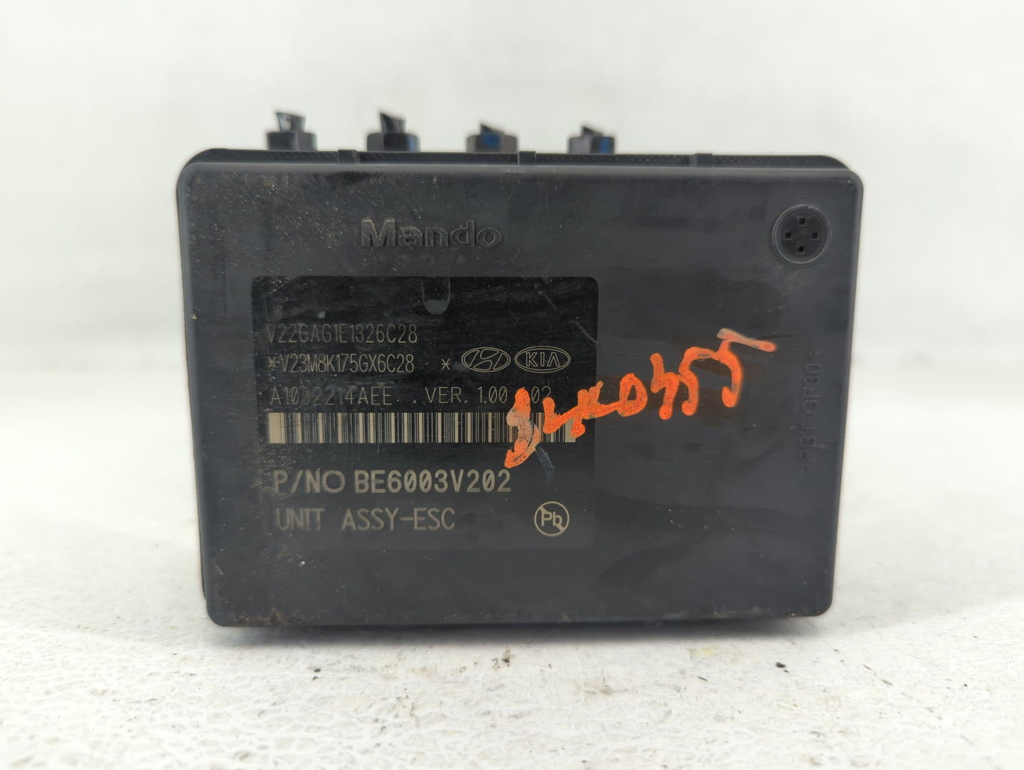 2018-2019 Hyundai Accent ABS Pump Control Module Replacement P/N:58920-H9220 BH6013V202 Fits Fits 2018 2019 OEM Used Auto Pa