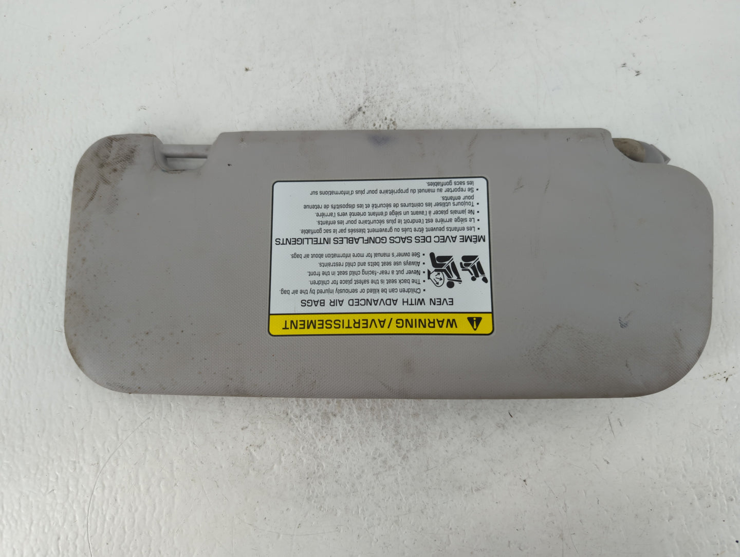 2018-2022 Hyundai Accent Sun Visor Shade Replacement Driver Left Mirror Fits Fits 2018 2019 2020 2021 2022 OEM Used Auto Par