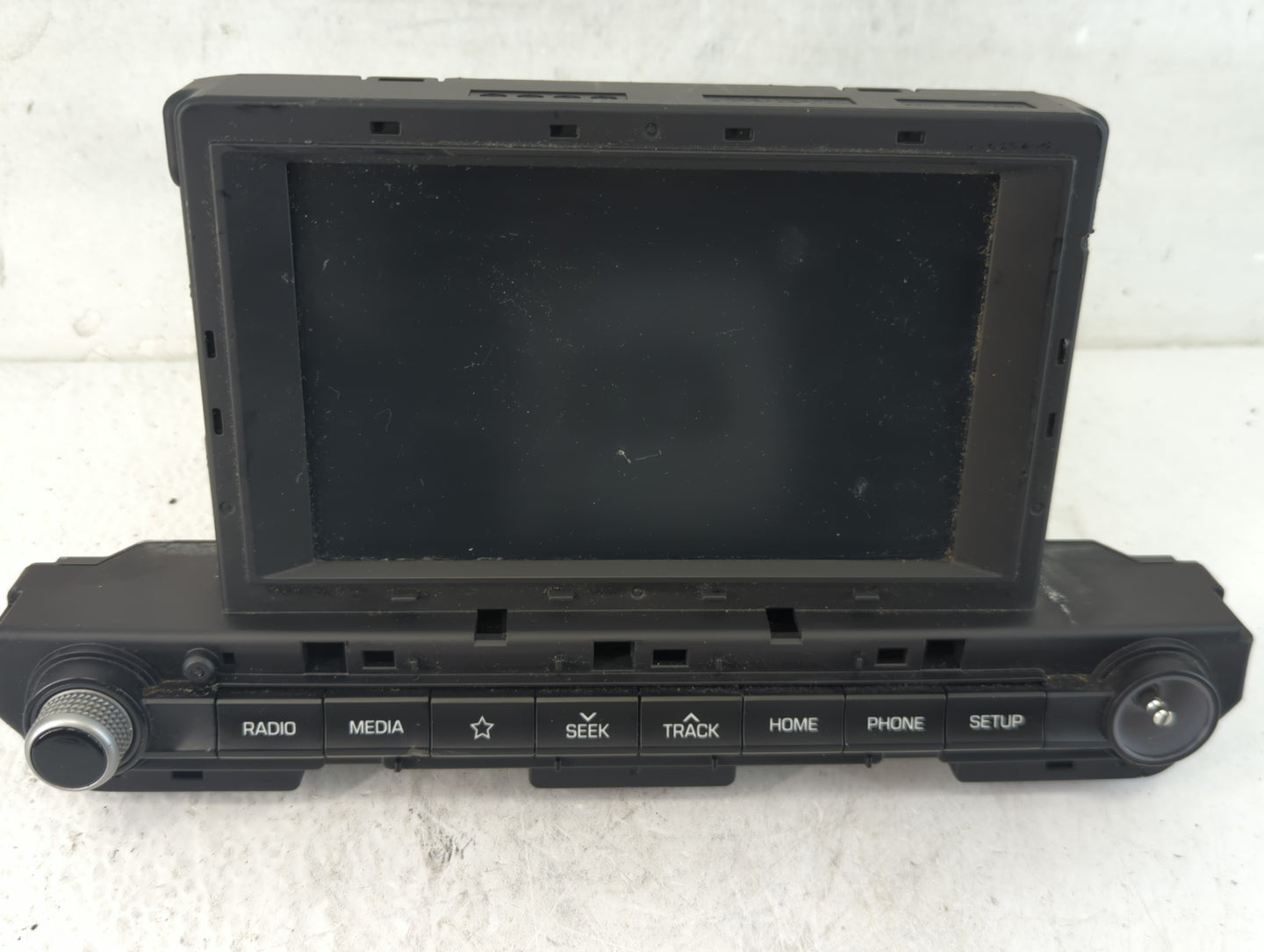 2019-2020 Hyundai Elantra Radio AM FM Cd Player Receiver Replacement P/N:96160F2UA0SSH Fits Fits 2019 2020 OEM Used Auto Par