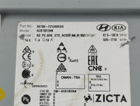 2019-2020 Hyundai Elantra Radio AM FM Cd Player Receiver Replacement P/N:96180-F2UA0SSH Fits Fits 2019 2020 OEM Used Auto Pa