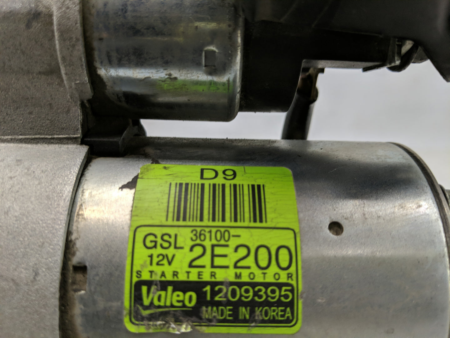 2013-2020 Hyundai Elantra Car Starter Motor Solenoid OEM P/N:36100-2E200 Fits Fits 2013 2014 2016 2017 2018 2019 2020 2021 2