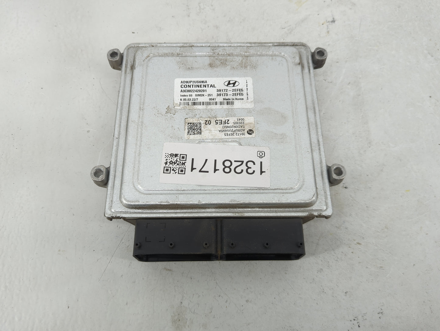 2019 Hyundai Elantra PCM Engine Control Computer ECU ECM PCU OEM P/N:39173-2EFE5 39172-2EFE5 Fits OEM Used Auto Parts - Oemu