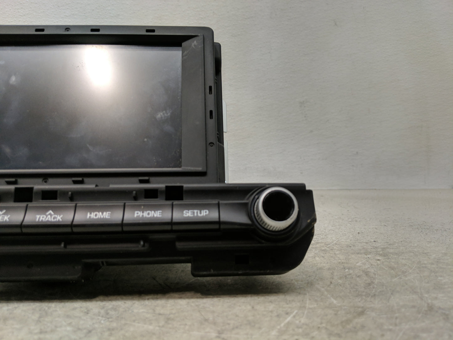 2019-2020 Hyundai Elantra Radio AM FM Cd Player Receiver Replacement P/N:96160F2UA0SSH Fits Fits 2019 2020 OEM Used Auto Par