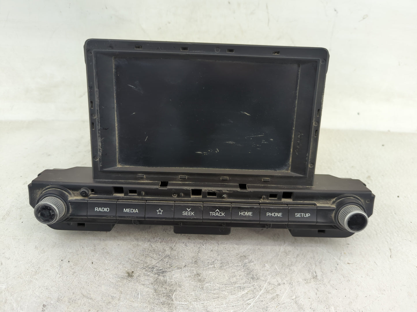 2019-2020 Hyundai Elantra Radio AM FM Cd Player Receiver Replacement P/N:96160F2CA0SSH Fits Fits 2019 2020 OEM Used Auto Par