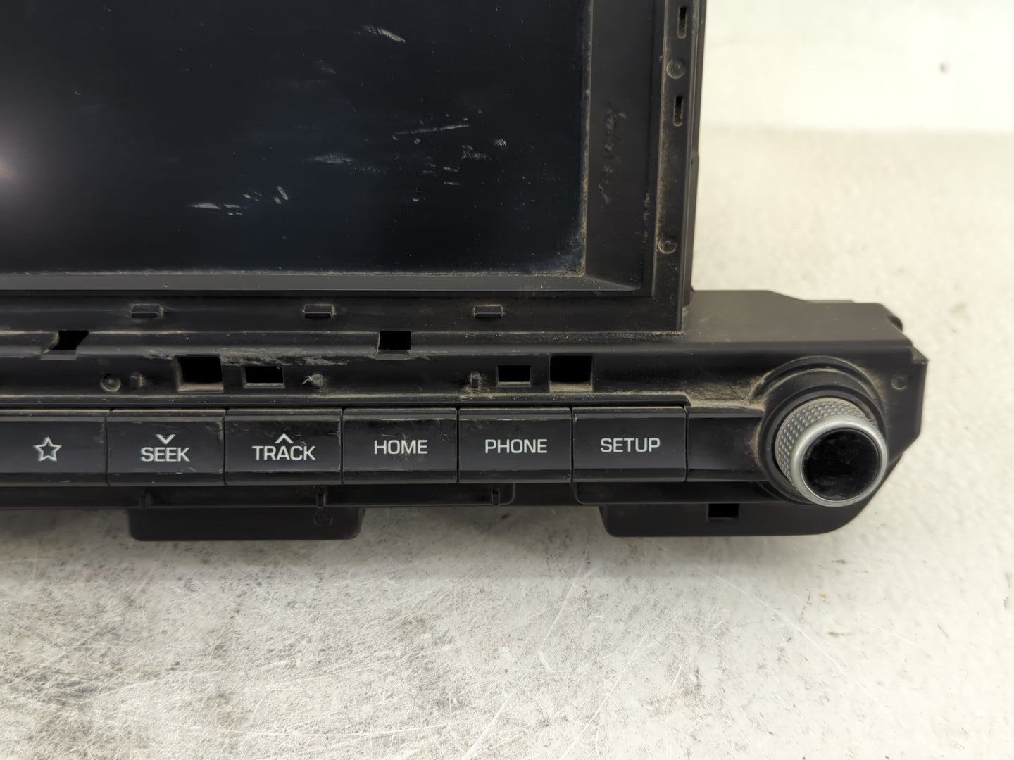 2019-2020 Hyundai Elantra Radio AM FM Cd Player Receiver Replacement P/N:96160F2CA0SSH Fits Fits 2019 2020 OEM Used Auto Par