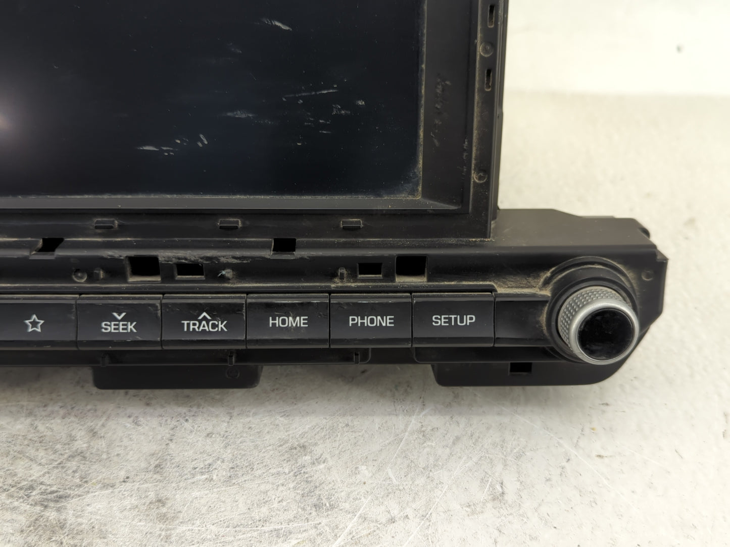 2019-2020 Hyundai Elantra Radio AM FM Cd Player Receiver Replacement P/N:96160F2CA0SSH Fits Fits 2019 2020 OEM Used Auto Par