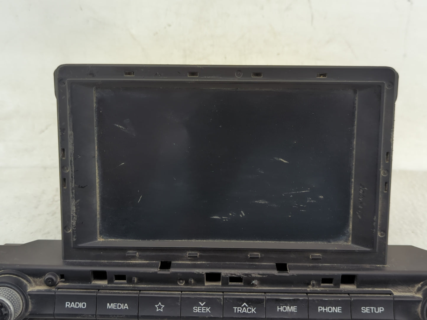 2019-2020 Hyundai Elantra Radio AM FM Cd Player Receiver Replacement P/N:96160F2CA0SSH Fits Fits 2019 2020 OEM Used Auto Par