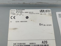 2019-2020 Hyundai Elantra Radio AM FM Cd Player Receiver Replacement P/N:96160F2CA0SSH Fits Fits 2019 2020 OEM Used Auto Par