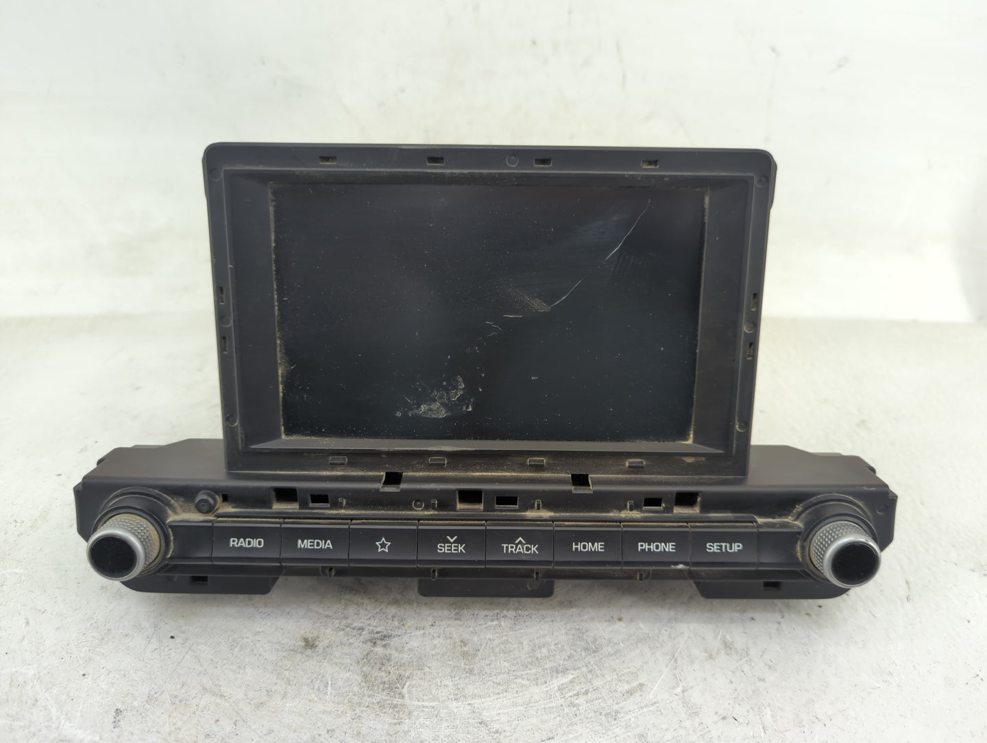 2019-2020 Hyundai Elantra Radio AM FM Cd Player Receiver Replacement P/N:96160F2CA0SSH Fits Fits 2019 2020 OEM Used Auto Par