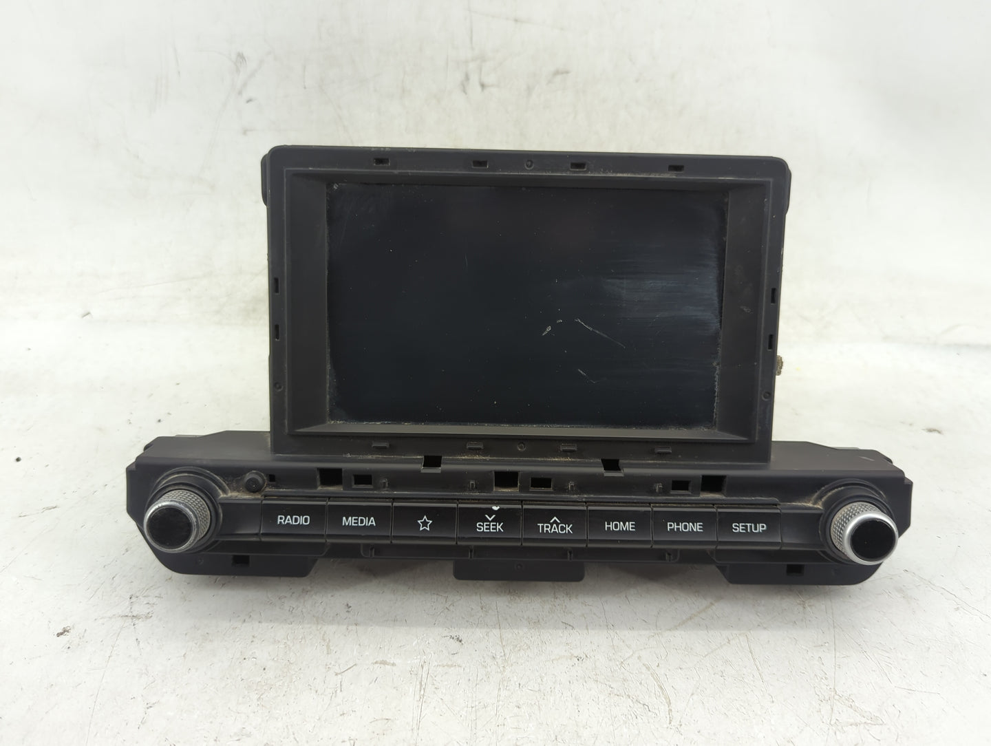 2019-2020 Hyundai Elantra Radio AM FM Cd Player Receiver Replacement P/N:96160F2UA0SSH Fits Fits 2019 2020 OEM Used Auto Par
