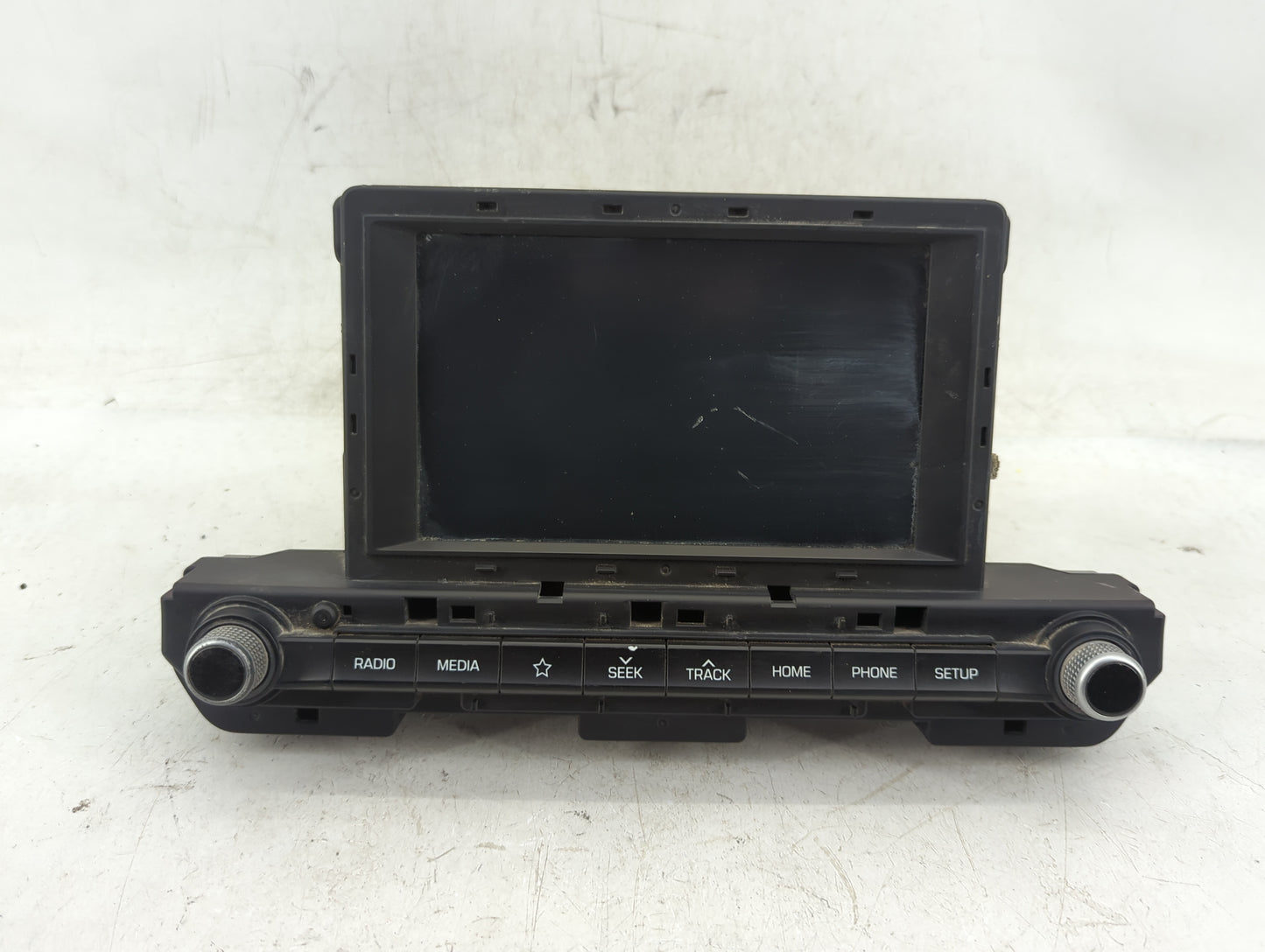 2019-2020 Hyundai Elantra Radio AM FM Cd Player Receiver Replacement P/N:96160F2UA0SSH Fits Fits 2019 2020 OEM Used Auto Par