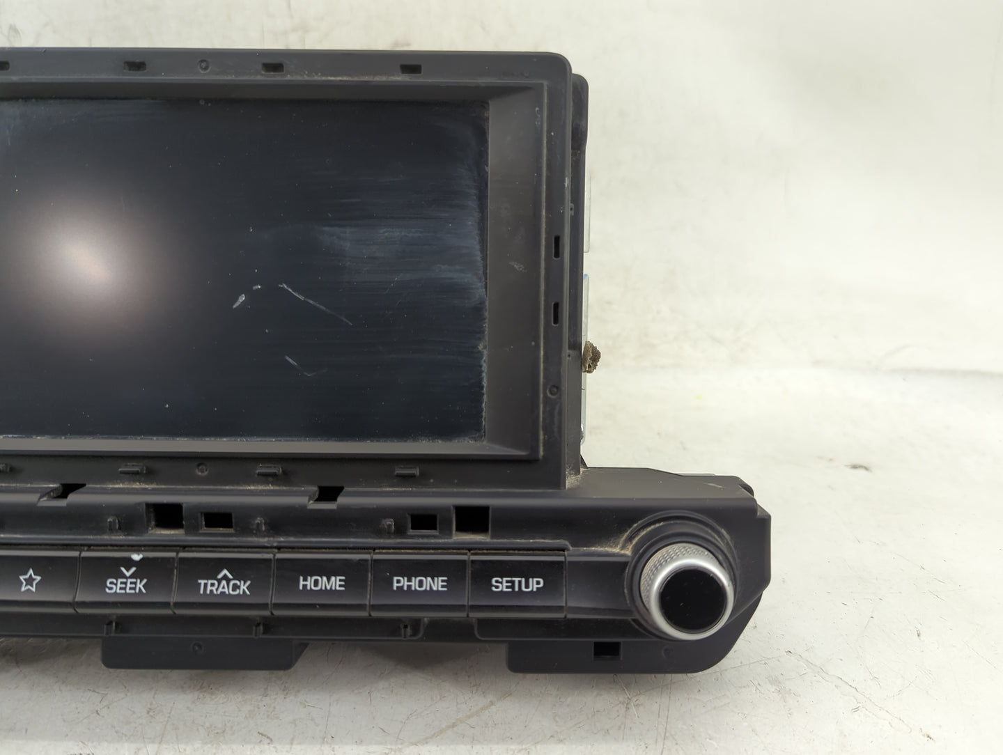 2019-2020 Hyundai Elantra Radio AM FM Cd Player Receiver Replacement P/N:96160F2UA0SSH Fits Fits 2019 2020 OEM Used Auto Par