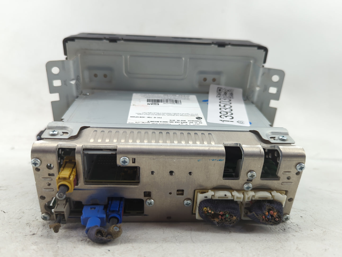 2019-2020 Hyundai Elantra Radio AM FM Cd Player Receiver Replacement P/N:96160F2UA0SSH Fits Fits 2019 2020 OEM Used Auto Par