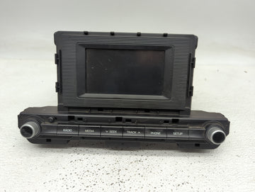 2019-2020 Hyundai Elantra Radio AM FM Cd Player Receiver Replacement P/N:96180-F2UADSSH Fits Fits 2019 2020 OEM Used Auto Pa