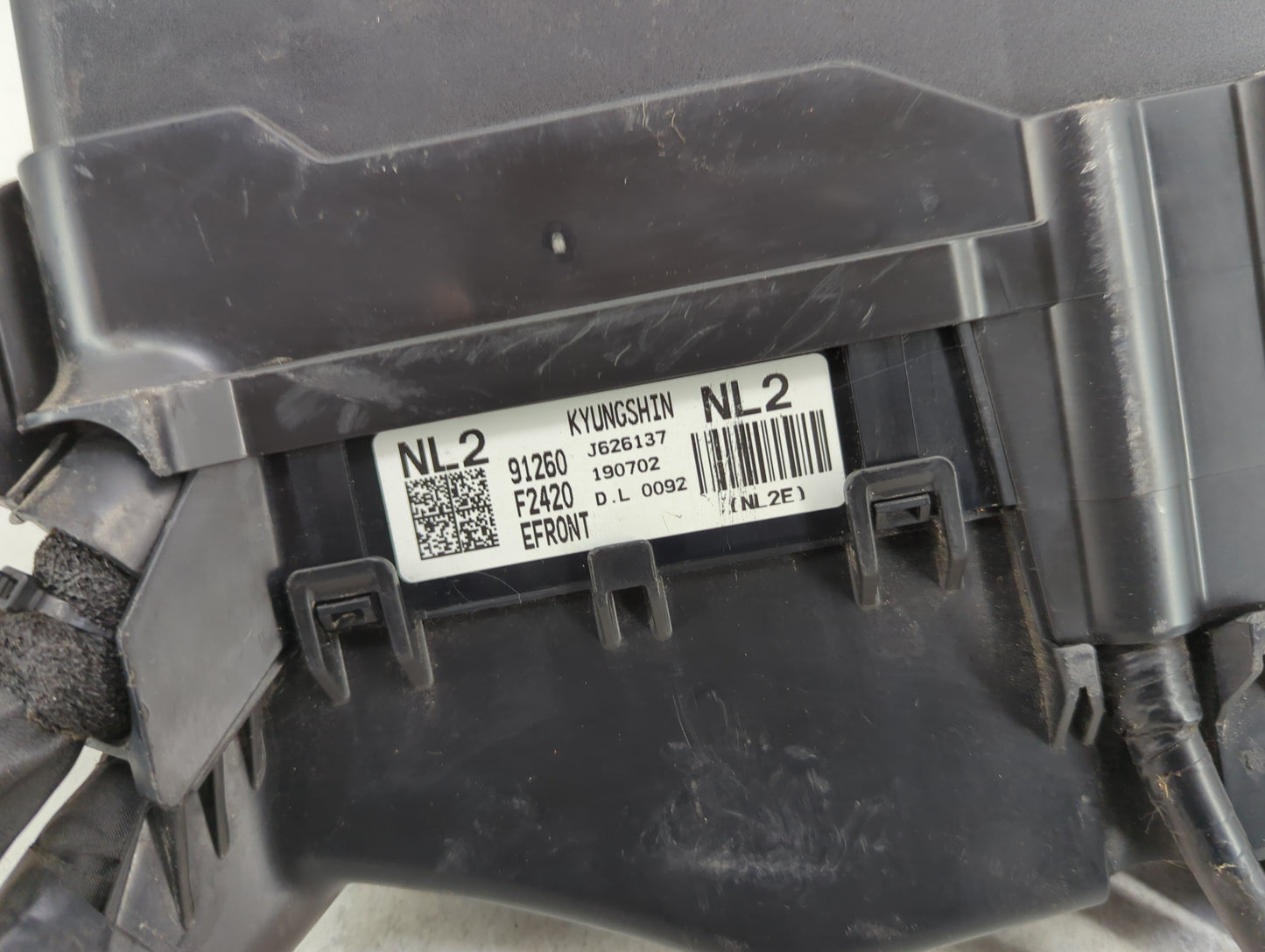2019 Hyundai Elantra Fusebox Fuse Box Panel Relay Module P/N:91260F2420 Fits OEM Used Auto Parts - Oemusedautoparts1.com