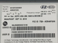 2019-2020 Hyundai Elantra Radio AM FM Cd Player Receiver Replacement P/N:96160F2UC0SSH ADB40F2AN Fits Fits 2019 2020 OEM Use