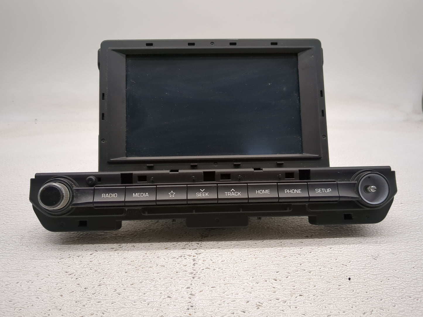 2019-2020 Hyundai Elantra Radio AM FM Cd Player Receiver Replacement P/N:96160F2UA0SSH Fits Fits 2019 2020 OEM Used Auto Par