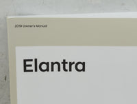 2019 Hyundai Elantra Owners Manual Book Guide OEM Used Auto Parts - Oemusedautoparts1.com