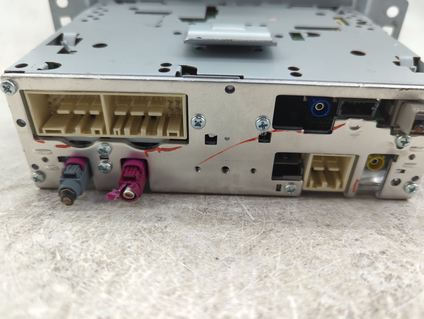 2019-2020 Hyundai Elantra Radio AM FM Cd Player Receiver Replacement P/N:96160-F2UC05SH AD8409F2AN Fits Fits 2019 2020 OEM U