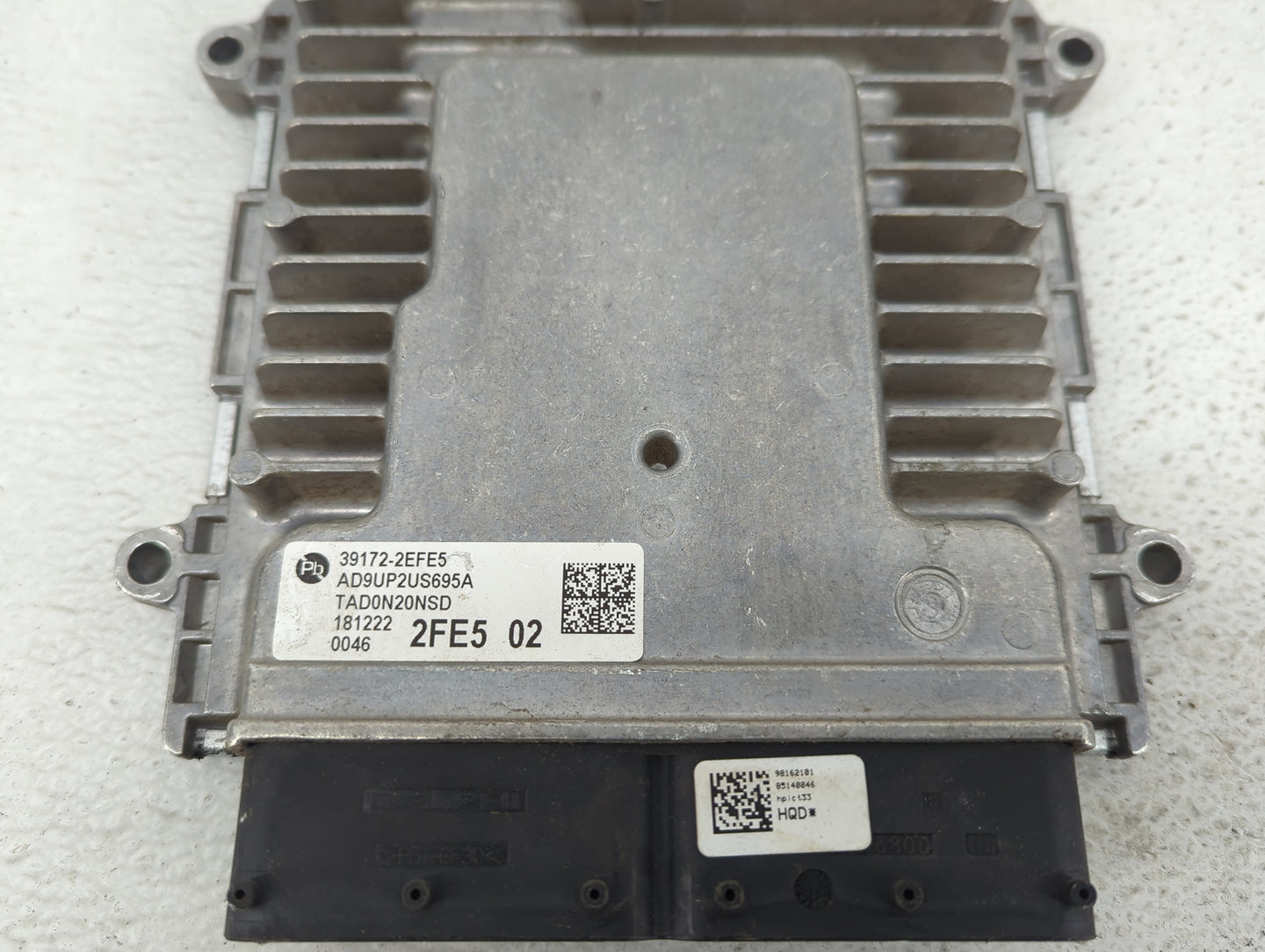 2019 Hyundai Elantra PCM Engine Control Computer ECU ECM PCU OEM P/N:39172-2EFE5 AD9UP2US695A, TAD0N20NSD, 39173-2EFE5 Fits 
