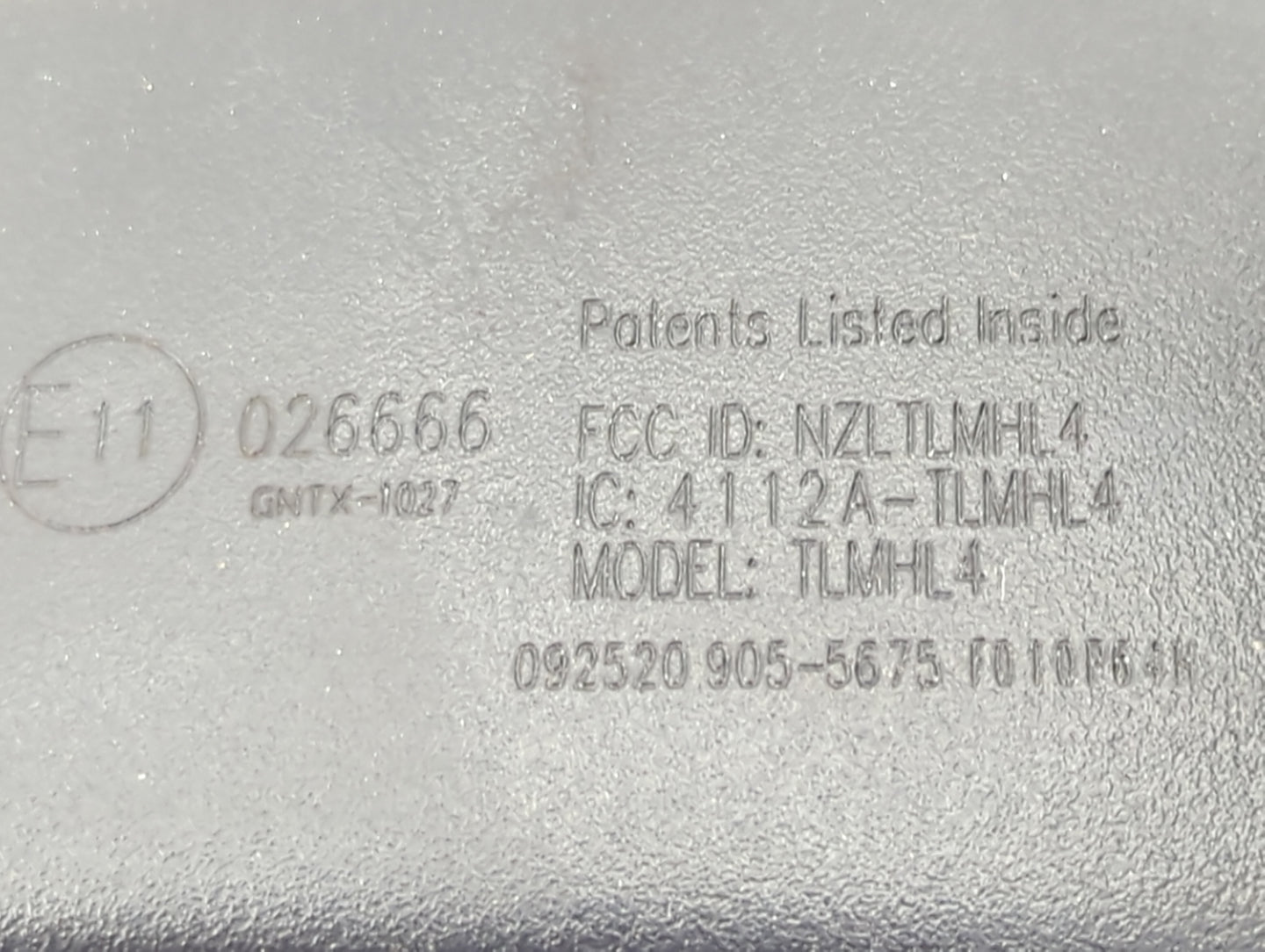 2019-2020 Hyundai Elantra Interior Rear View Mirror Replacement OEM P/N:4112A-TLMHL4 Fits Fits 2019 2020 2021 2022 OEM Used 