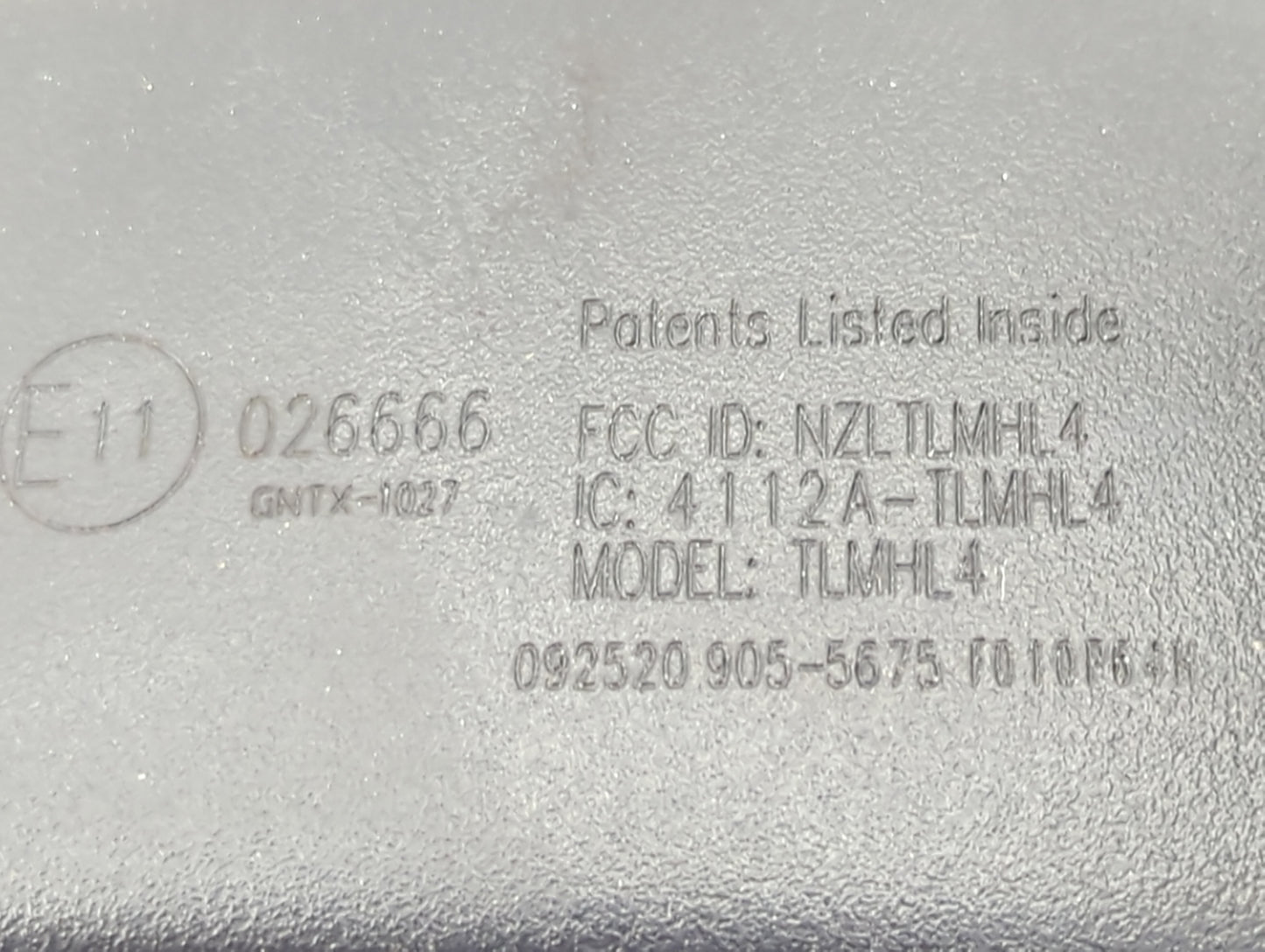 2019-2020 Hyundai Elantra Interior Rear View Mirror Replacement OEM P/N:4112A-TLMHL4 Fits Fits 2019 2020 2021 2022 OEM Used 