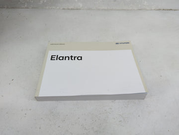 2019 Hyundai Elantra Owners Manual Book Guide P/N:KF30-EU94F OEM Used Auto Parts - Oemusedautoparts1.com