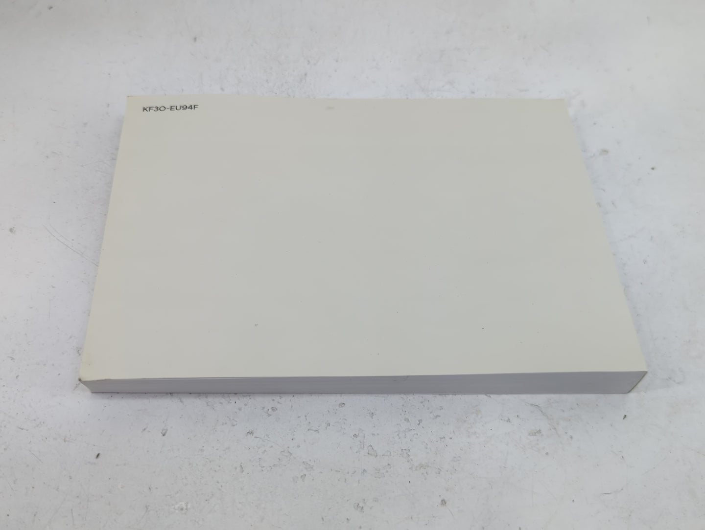 2019 Hyundai Elantra Owners Manual Book Guide P/N:KF30-EU94F OEM Used Auto Parts - Oemusedautoparts1.com