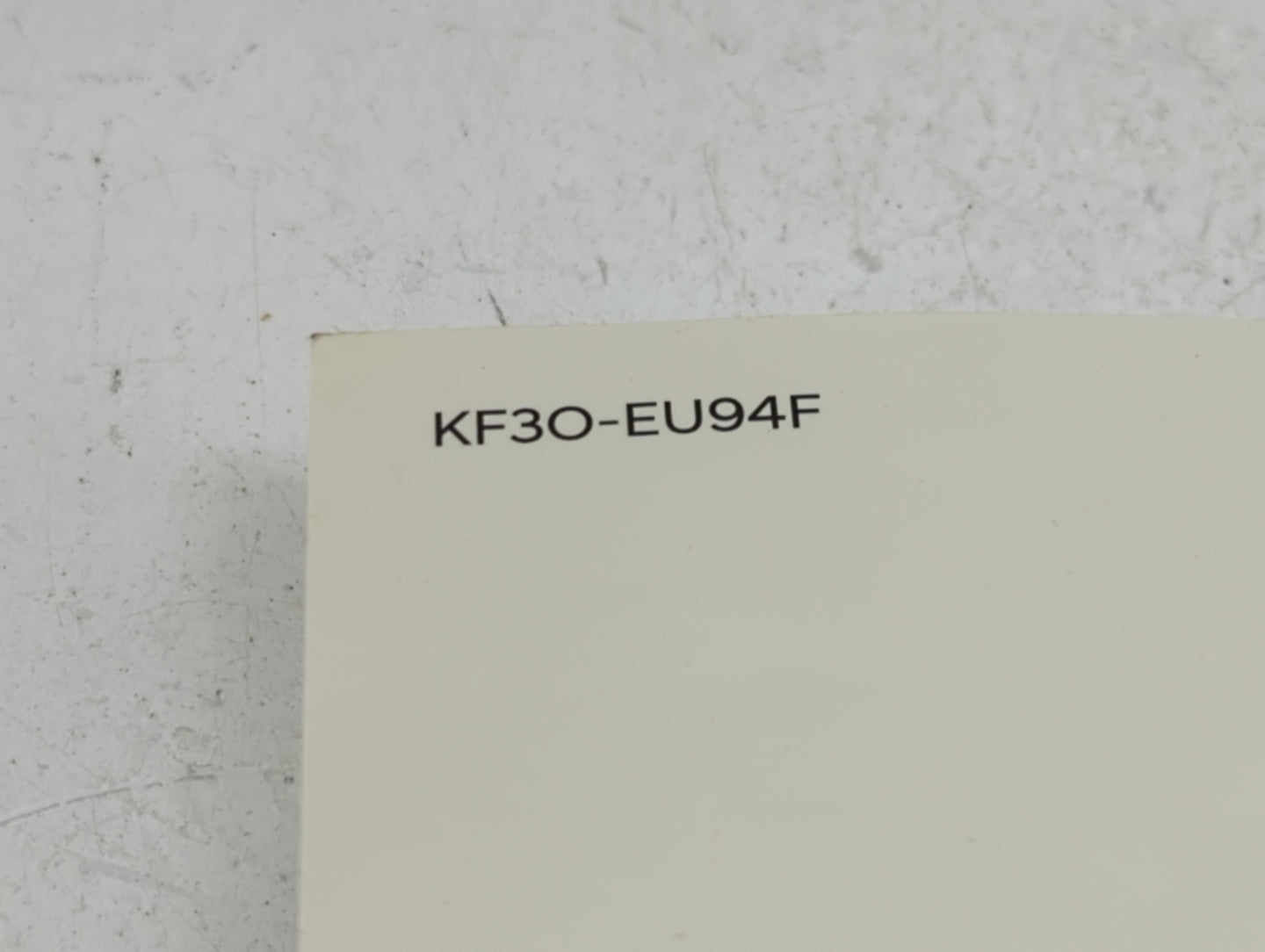 2019 Hyundai Elantra Owners Manual Book Guide P/N:KF30-EU94F OEM Used Auto Parts - Oemusedautoparts1.com
