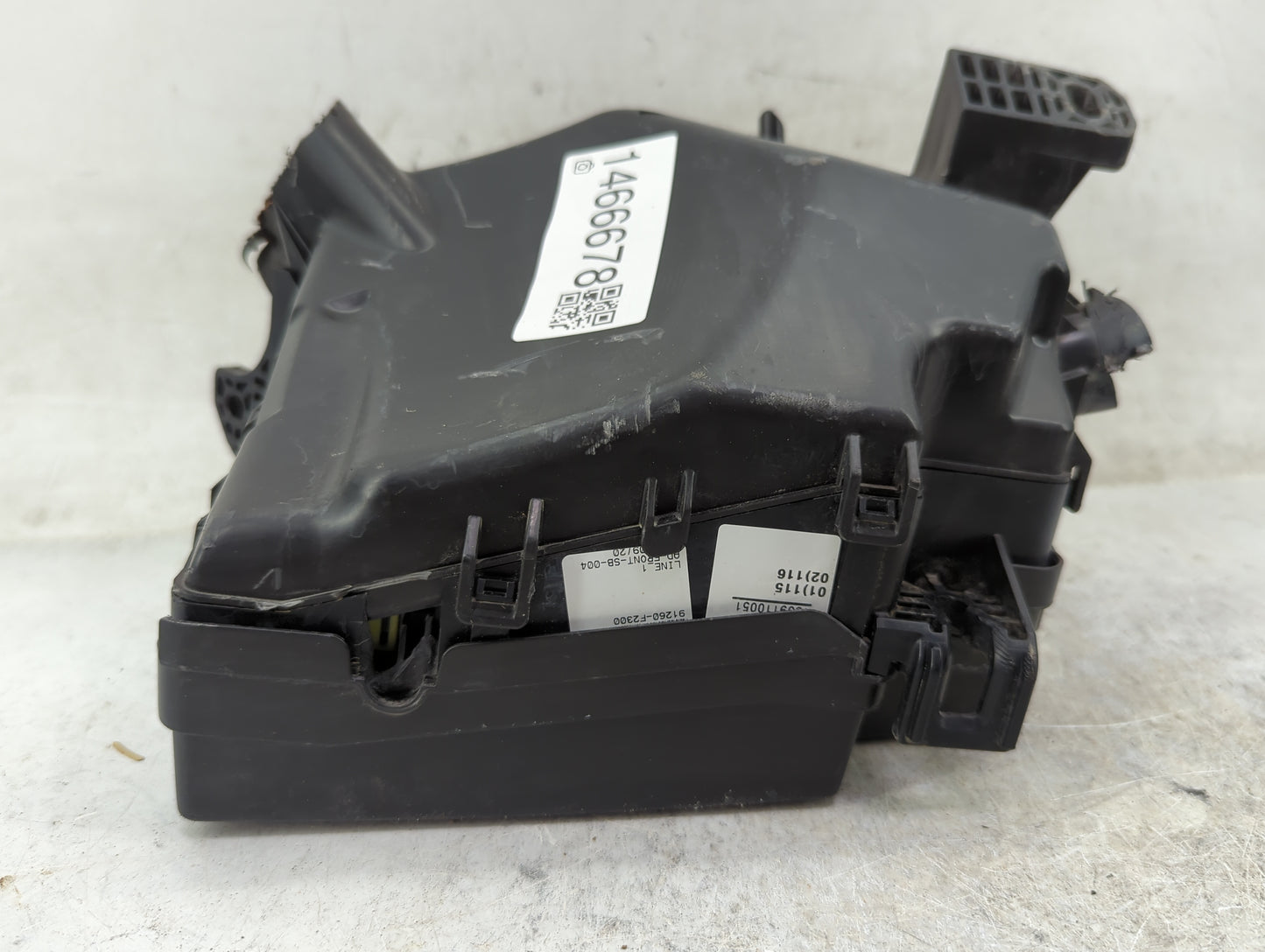 2019-2020 Hyundai Elantra Fusebox Fuse Box Panel Relay Module P/N:91260F2300 I914134 Fits Fits 2019 2020 OEM Used Auto Parts