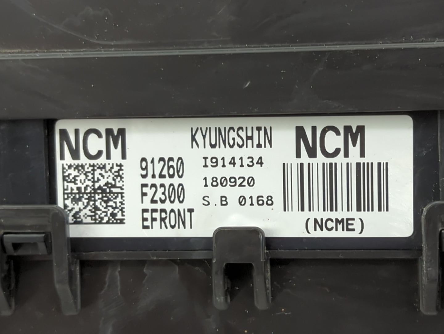 2019-2020 Hyundai Elantra Fusebox Fuse Box Panel Relay Module P/N:91260F2300 I914134 Fits Fits 2019 2020 OEM Used Auto Parts