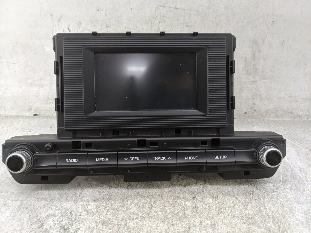 2019-2020 Hyundai Elantra Radio AM FM Cd Player Receiver Replacement P/N:96180-F2UADSSH ACB10F2AN Fits Fits 2019 2020 OEM Us