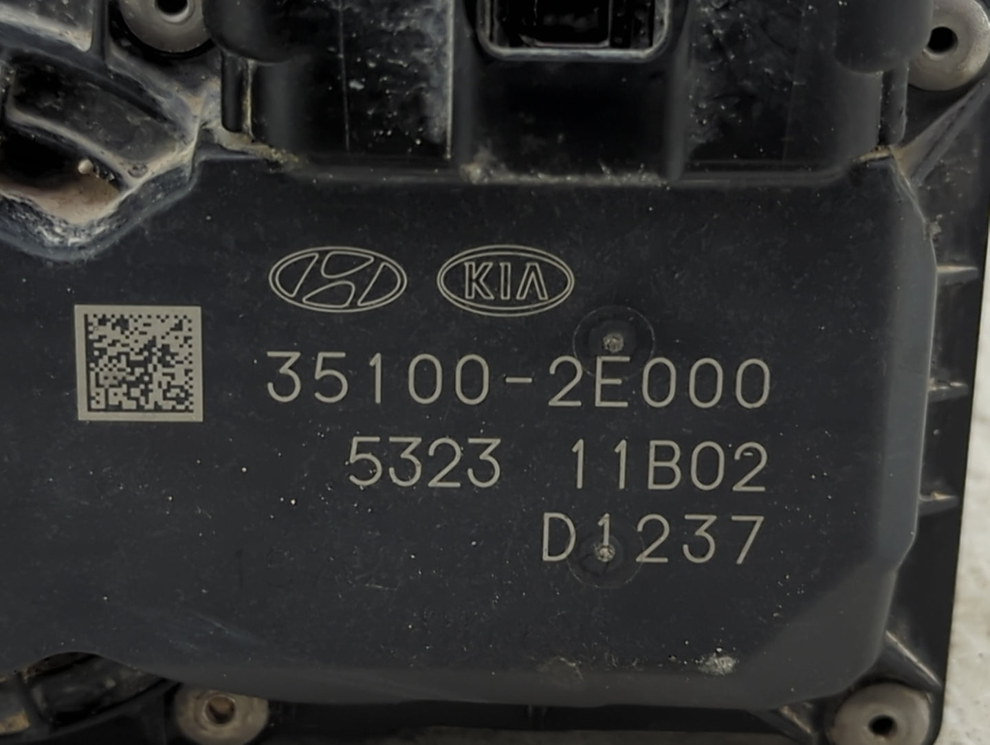 2011-2020 Hyundai Elantra Throttle Body P/N:35100-2E000 5323 11B02 Fits OEM Used Auto Parts - Oemusedautoparts1.com