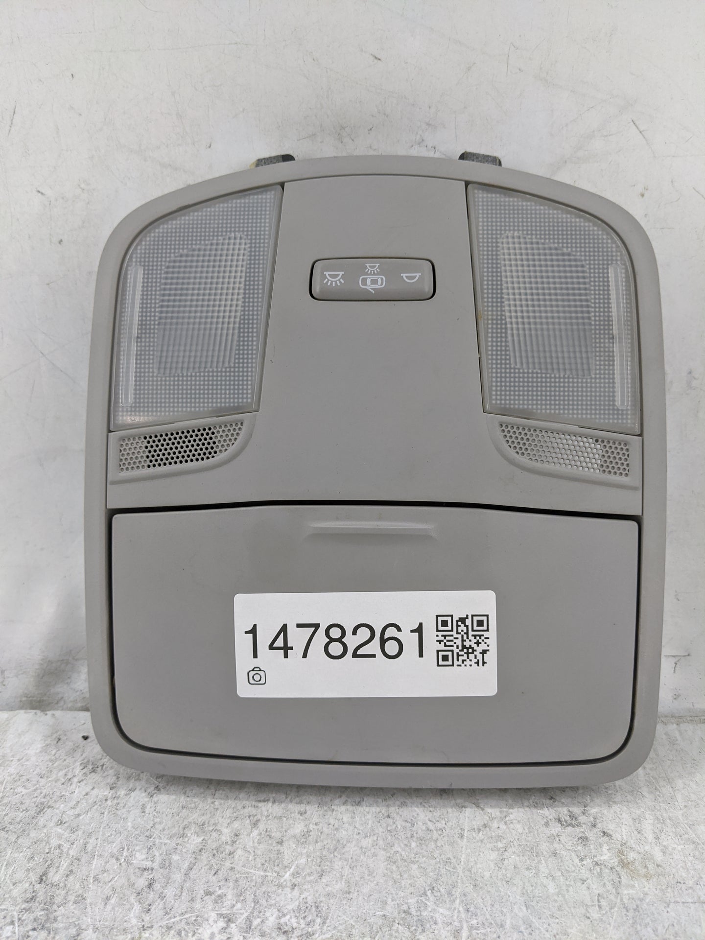 2019 Hyundai Elantra Overhead Roof Console Gray - Oemusedautoparts1.com