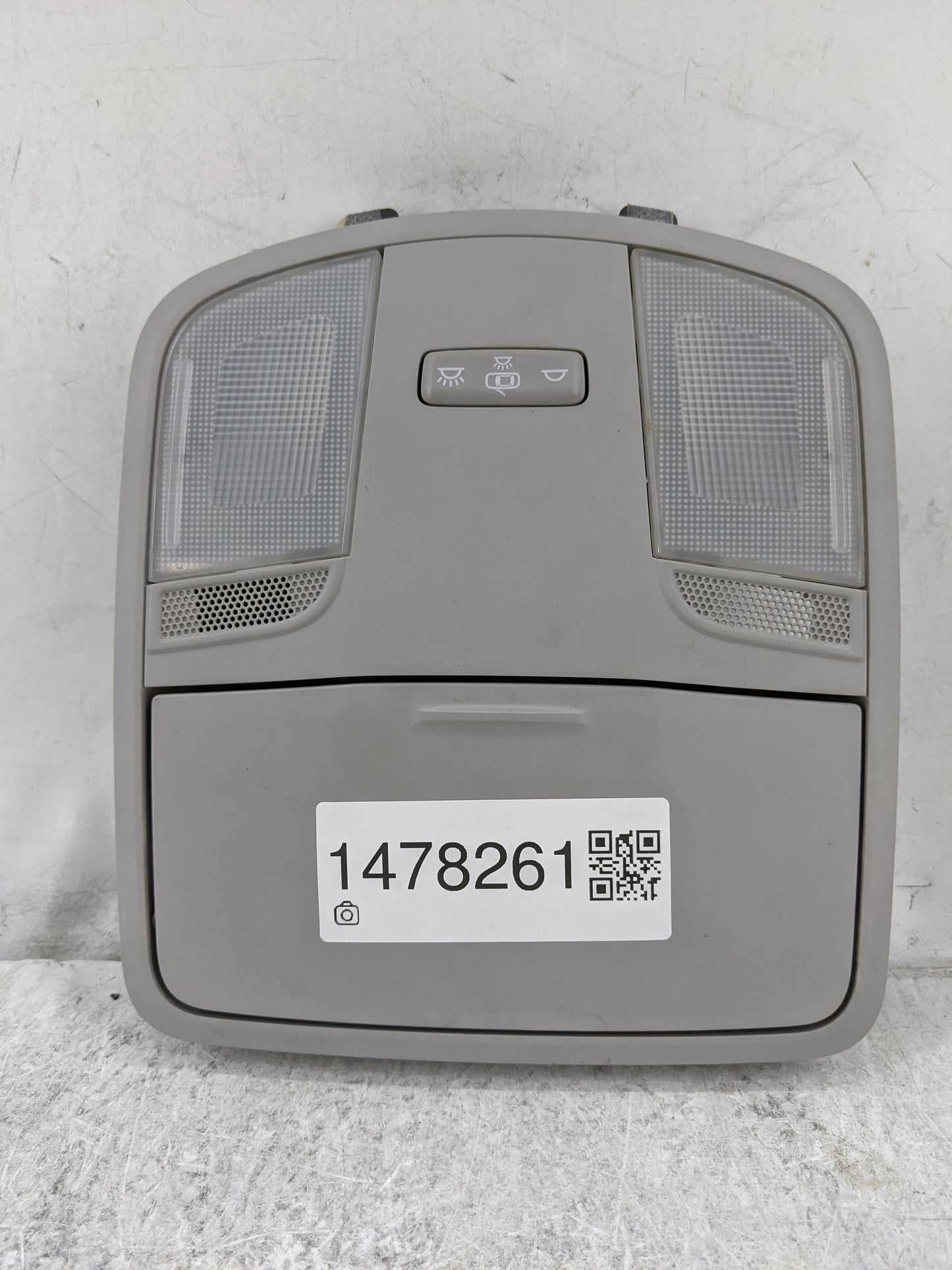 2019 Hyundai Elantra Overhead Roof Console Gray - Oemusedautoparts1.com
