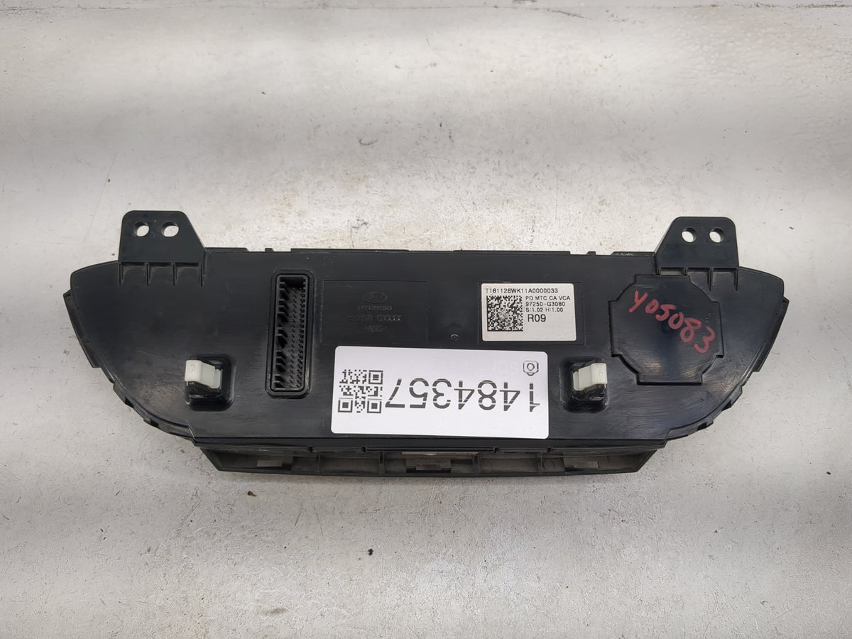 2018-2020 Hyundai Elantra Climate Control Module Temperature AC/Heater Replacement P/N:97250-G3080 Fits Fits 2018 2019 2020 