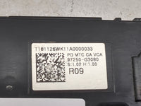 2018-2020 Hyundai Elantra Climate Control Module Temperature AC/Heater Replacement P/N:97250-G3080 Fits Fits 2018 2019 2020 