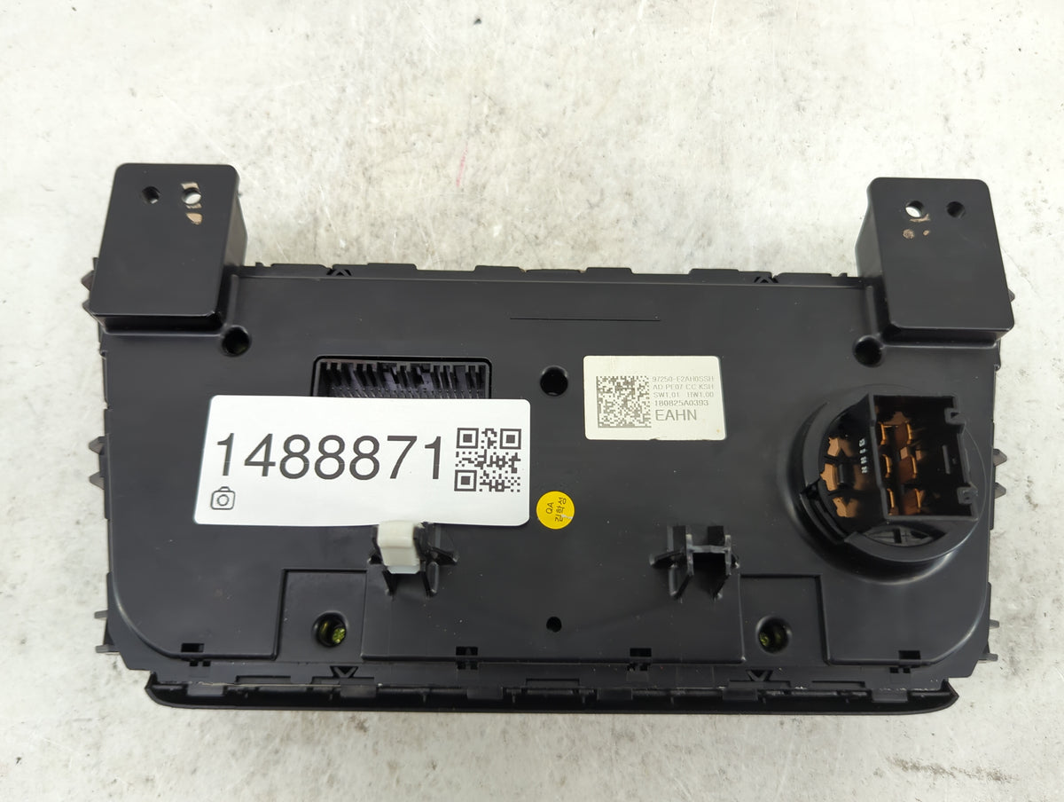 2019-2020 Hyundai Elantra Climate Control Module Temperature AC/Heater Replacement P/N:97250-F2AH0SSH Fits Fits 2019 2020 OE