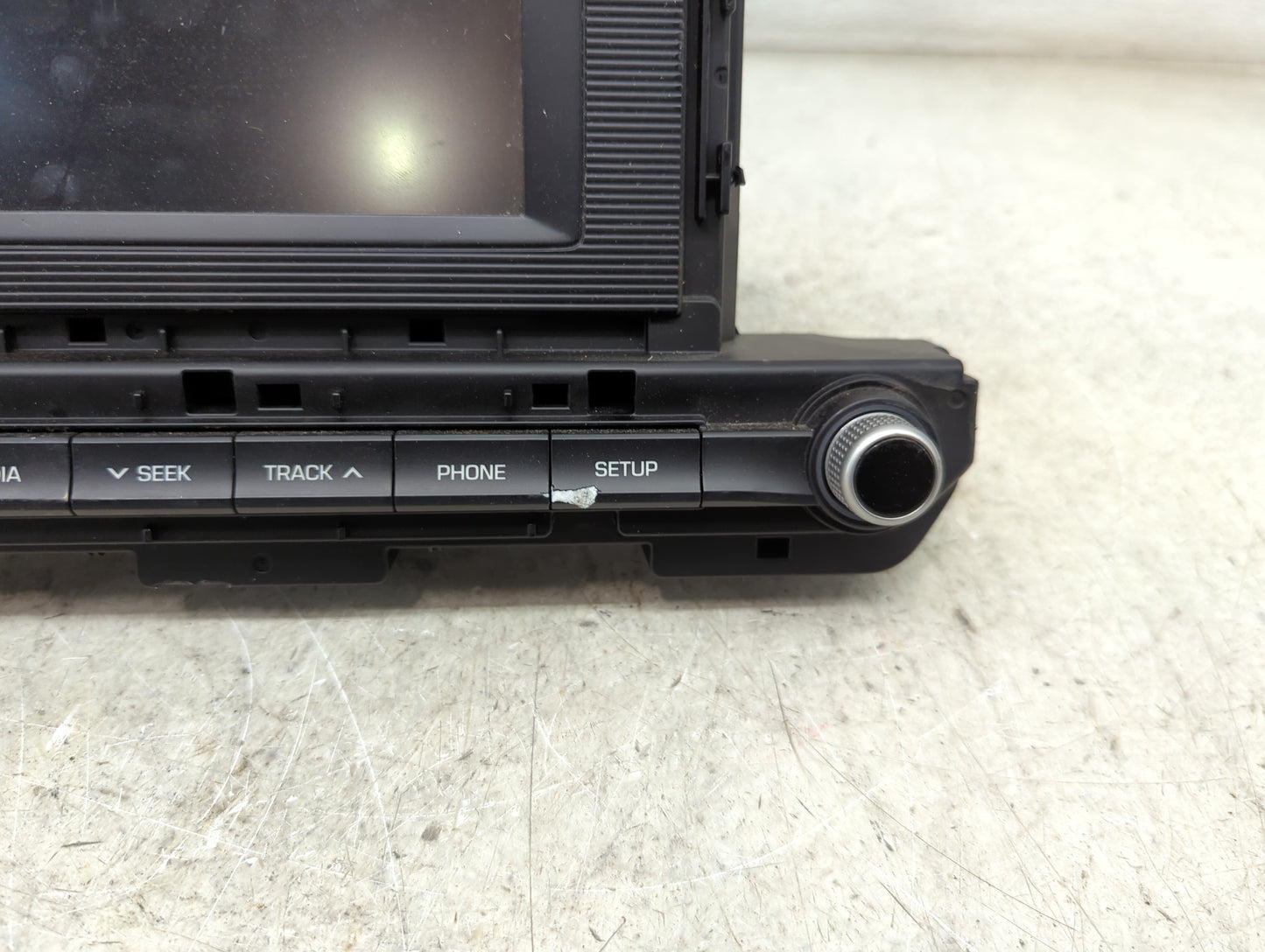 2019-2020 Hyundai Elantra Radio AM FM Cd Player Receiver Replacement P/N:96180-F2UA0SSH ACB10F2AN Fits Fits 2019 2020 OEM Us