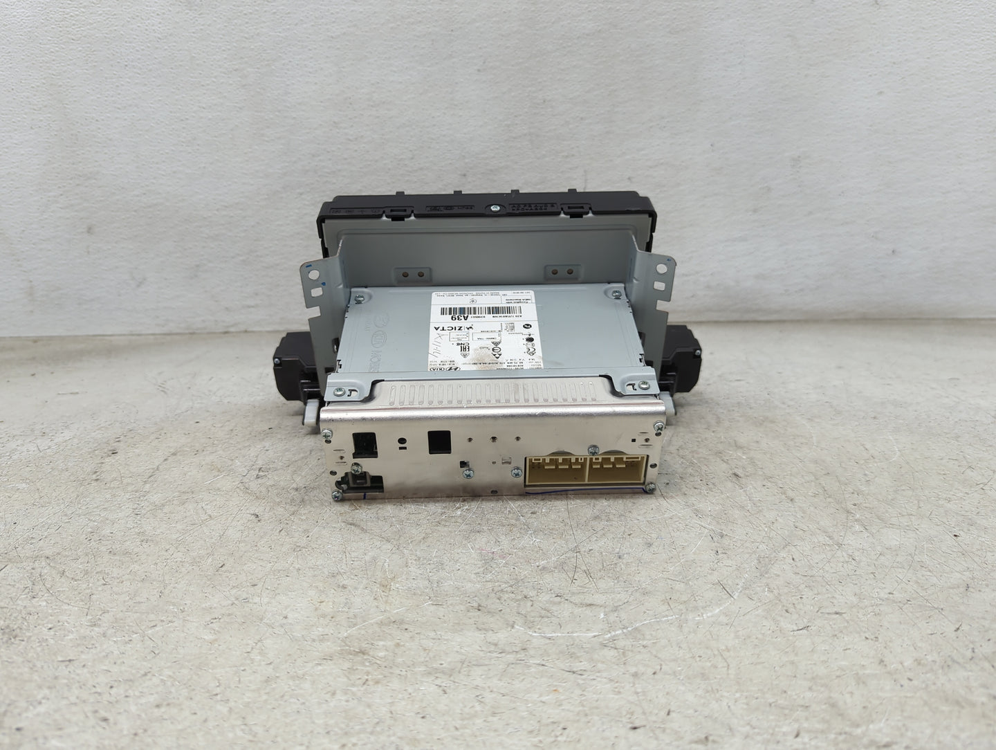 2019-2020 Hyundai Elantra Radio AM FM Cd Player Receiver Replacement P/N:96180-F2UA0SSH ACB10F2AN Fits Fits 2019 2020 OEM Us