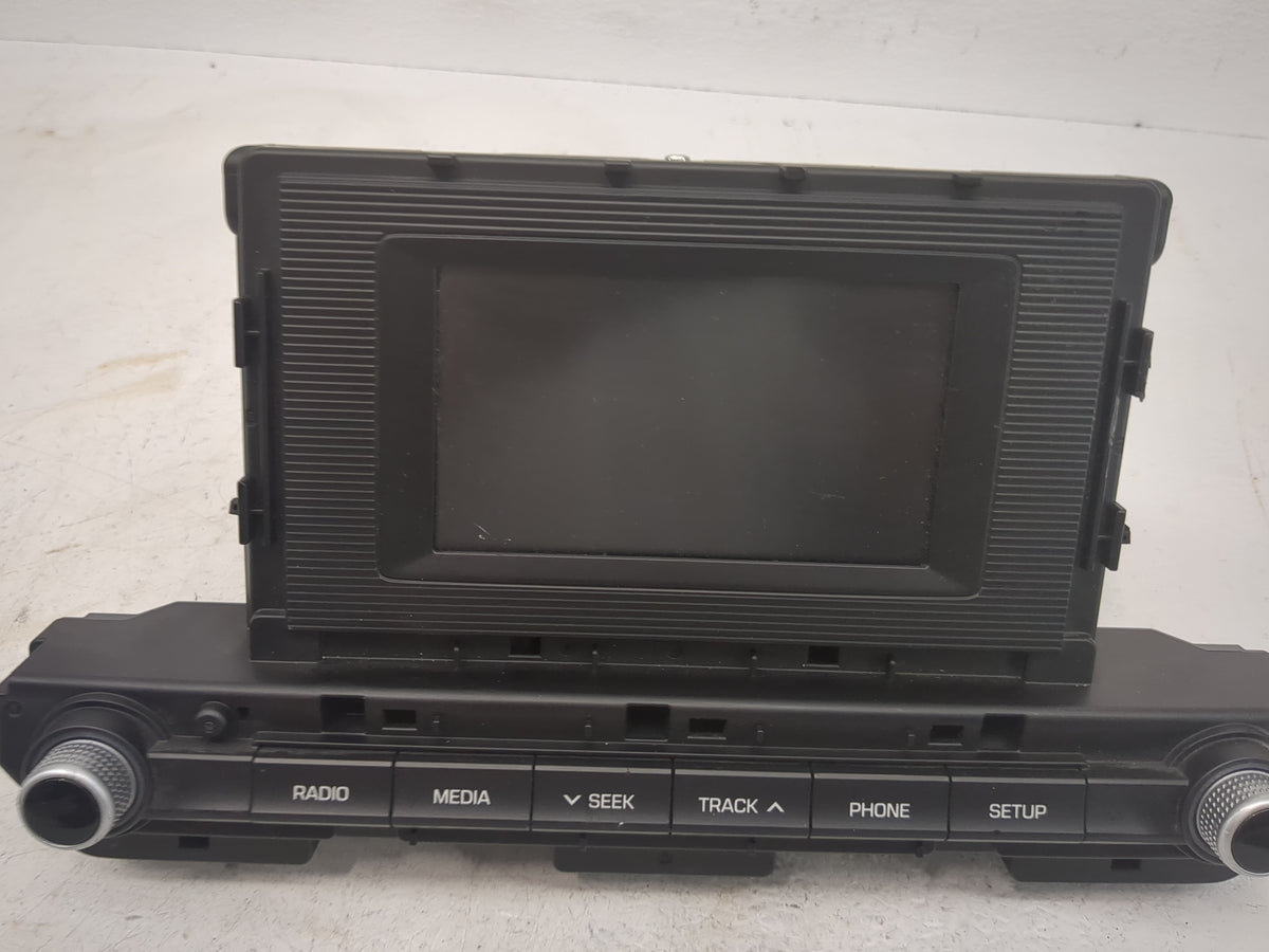 2019-2020 Hyundai Elantra Radio AM FM Cd Player Receiver Replacement P/N:96180F2UA0SSH ACB10F2AN Fits Fits 2019 2020 OEM Use
