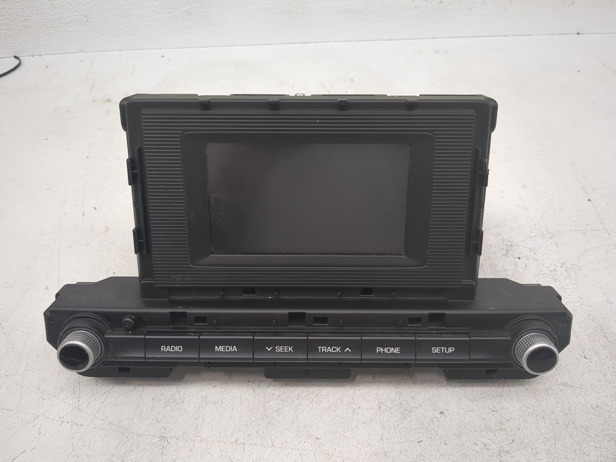 2019-2020 Hyundai Elantra Radio AM FM Cd Player Receiver Replacement P/N:96180-F2UA0SSH ACB10F2AN Fits Fits 2019 2020 OEM Us