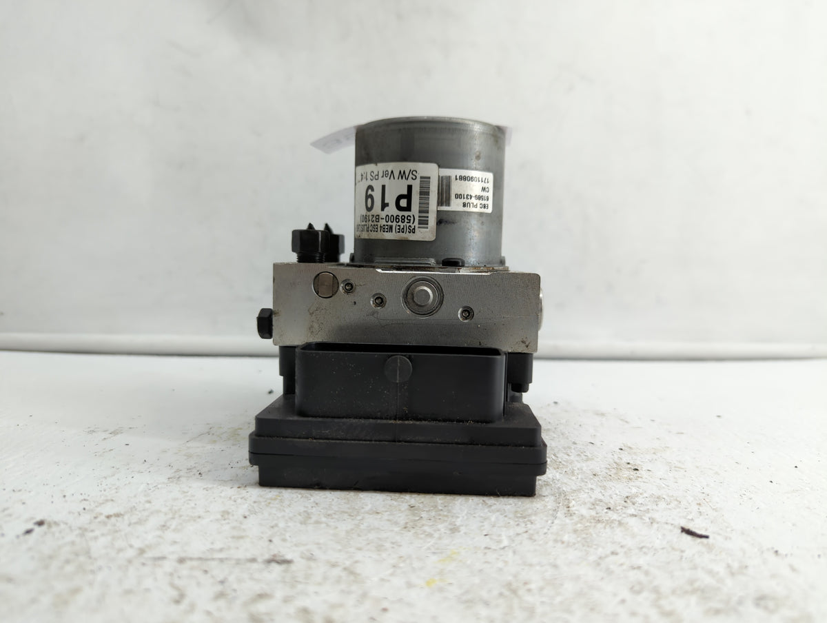 2019 Hyundai Elantra Anti-Lock Brake ABS Pump Module Actuator OEM P/N:61589-43100 Fits OEM Used Auto Parts - Oemusedautopart