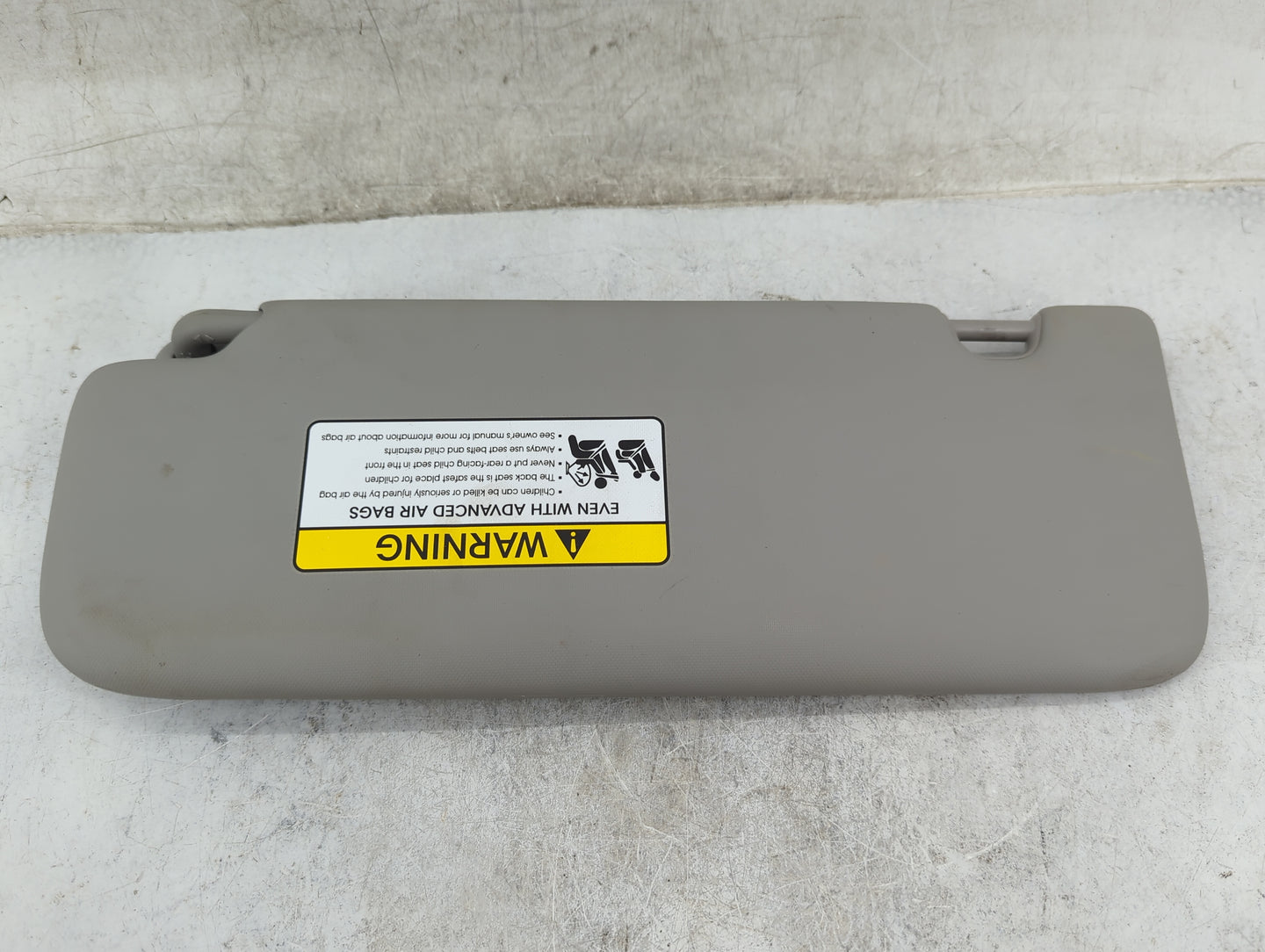 2018-2020 Hyundai Elantra Sun Visor Shade Replacement Passenger Right Mirror Fits Fits 2018 2019 2020 OEM Used Auto Parts - 