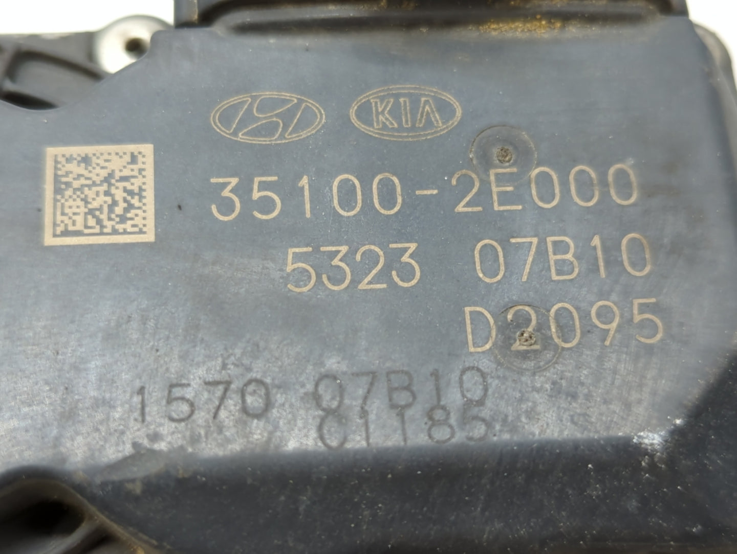 2011-2020 Hyundai Elantra Throttle Body P/N:35100-2E000 35100-2E710 Fits OEM Used Auto Parts - Oemusedautoparts1.com