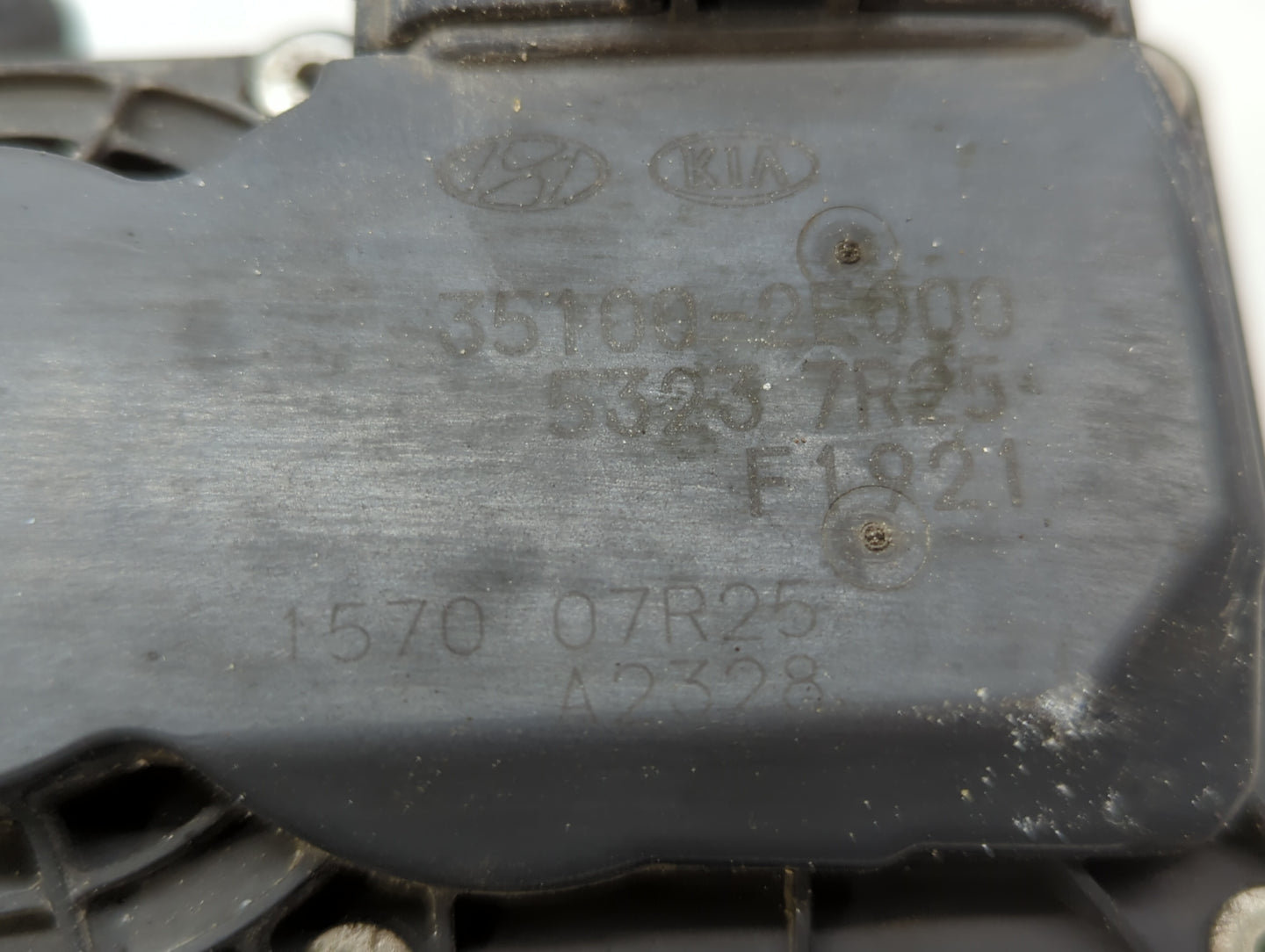 2011-2020 Hyundai Elantra Throttle Body P/N:35100-2E000 35100-2E710 Fits OEM Used Auto Parts - Oemusedautoparts1.com