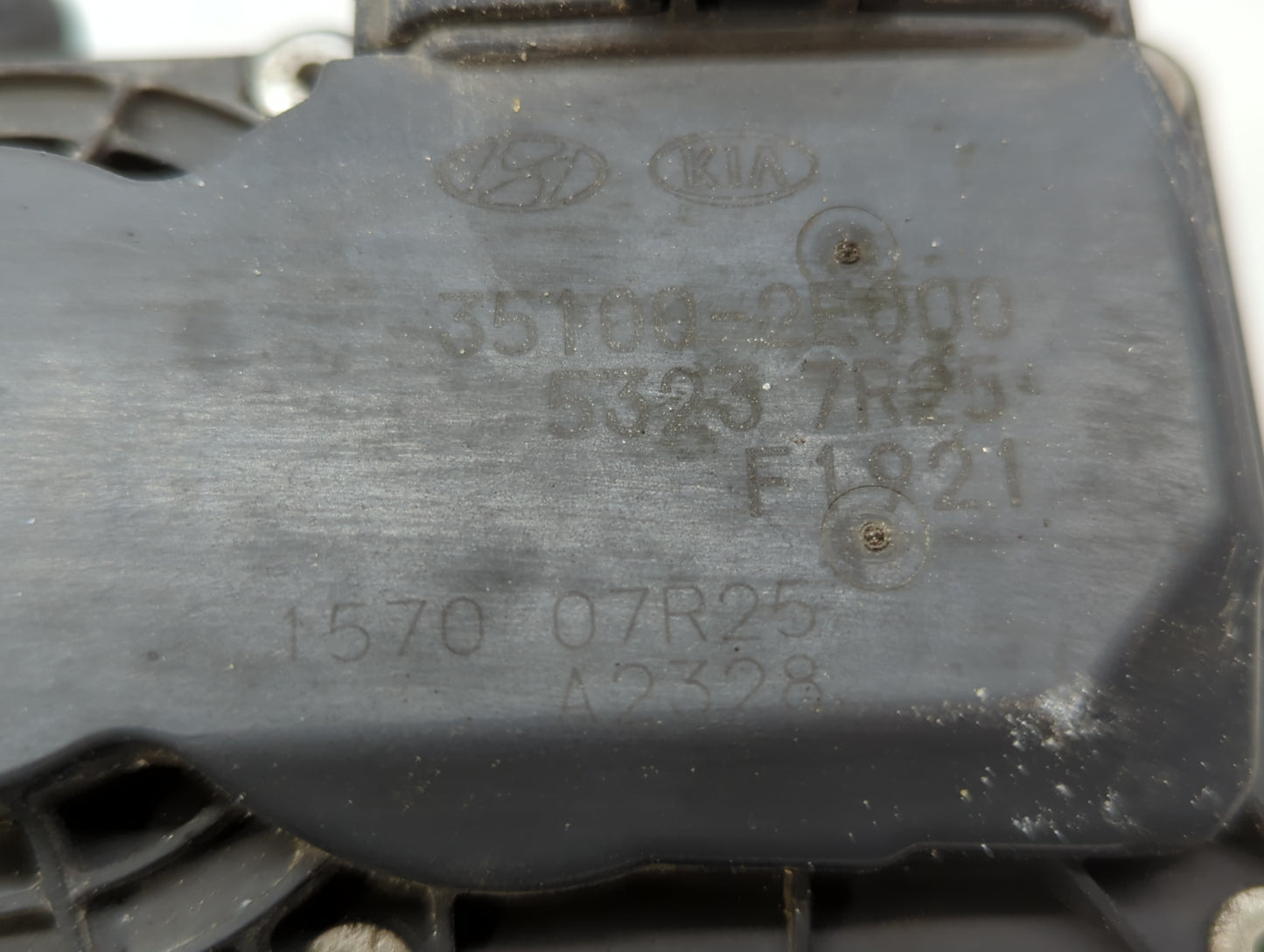 2011-2020 Hyundai Elantra Throttle Body P/N:35100-2E000 35100-2E710 Fits OEM Used Auto Parts - Oemusedautoparts1.com